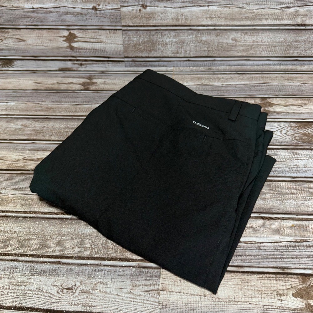 Adidas Adizero Golf Shorts Mens 40 Black Performance Lightweight Athletic